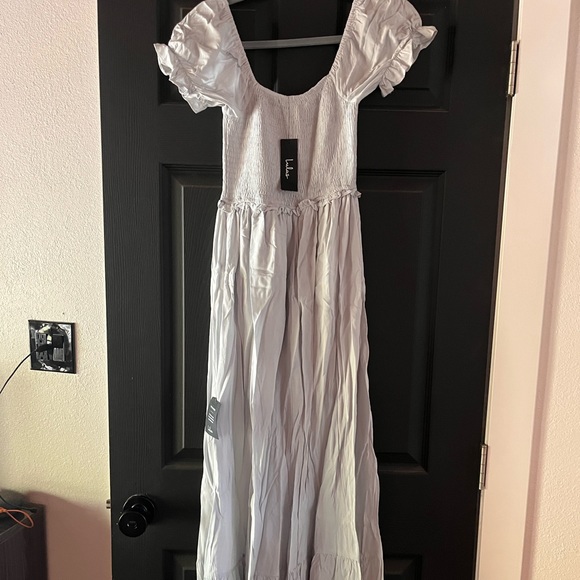 Light blue maxi dress - Picture 2 of 3